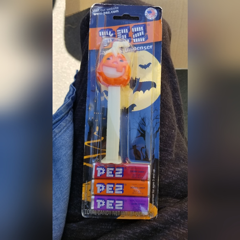 Pez Pumpkin Dispenser